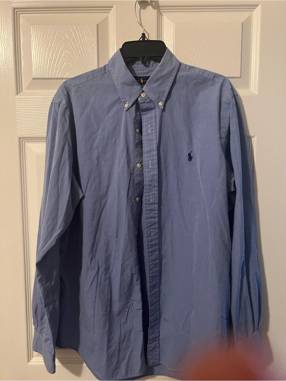Ralph Lauren Men’s Blue Button-Down Oxford Shirt